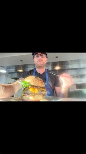 New Burger of the Month!!!! Bourbon maple bacon jam, smoked cheddar, peppadew aioli, crispy onions, spicy dill pickles, arugula. It’s even better than you think, come in for dinner from 5-9 to try it for yourself! | Borage