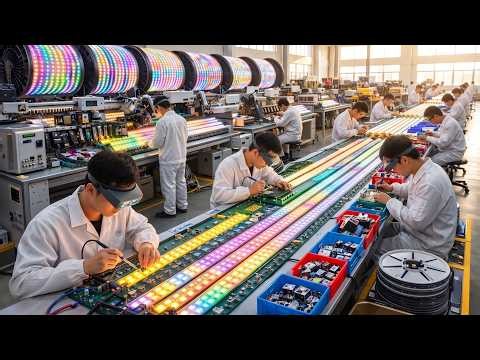 Inside the High Tech LED Factory How Billions of Bulbs Are Made Full Process