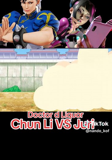 Chun Li VS Juri Street Fighter Animation Fight