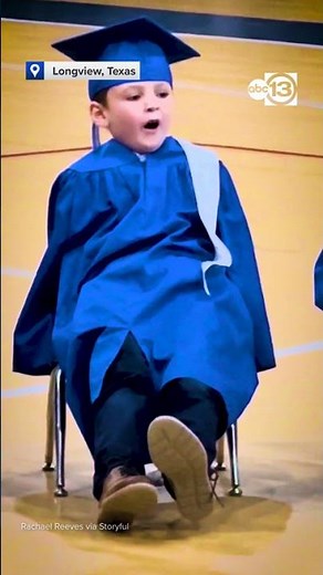6-Year-Old STEALS the Show at Kindergarten Graduation 😂🎓