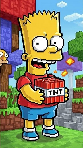 Homer + Minecraft = Disaster