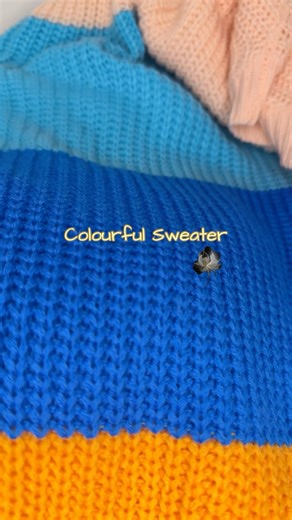 Winter Vibes in 4 Colours 🌈 stylish winter sweater❄️#shorts #winterfashion #colourblock #ootd #yt