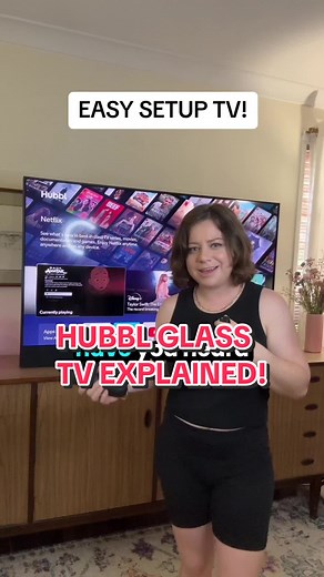 The new Hubbl Glass TV is a really interesting product 🤔 With gorgeous colourway options and very handy features (you literally just plug in one cord) this is definitely a TV for those who like to keep their streaming simple! ❤️ Visit hubbl.com.au to find out more #fyp #hubbl #tech #australia