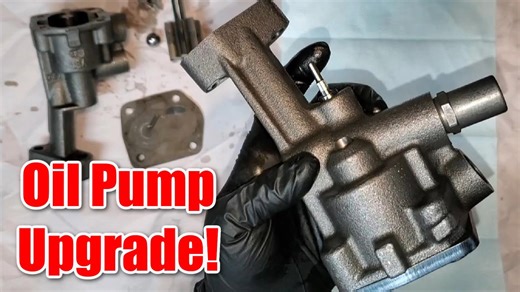 Butler Performance Pro Oil Pump vs Standard, tear down and install. Pontiac Short Block, part 8