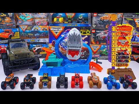 Unboxing and Review of Monster Jam | Monster Jam El Toro Loco Big Air Challenge Playset