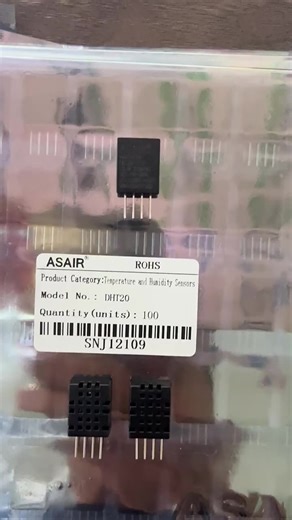 ASAIR DHT20温湿度センサー (DHT11アップグレード) I2C通信高精度デジタル湿度モジュール