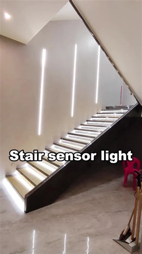 Alead Lighting on Instagram: "Smart stair light. #lamp #light #led #smarthome #lightingdecor #homedecor #lightingdesign #lampdesign #interiordesign #lampfactory #ledstriplights #ledstrips #diy #installation #designer #architect #architecture #instagood #home #atmosphere #aleadhome #aleadlighting"