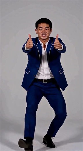 青いスーツの野獣先輩が踊るお前やりますねスギの動きがヤバい