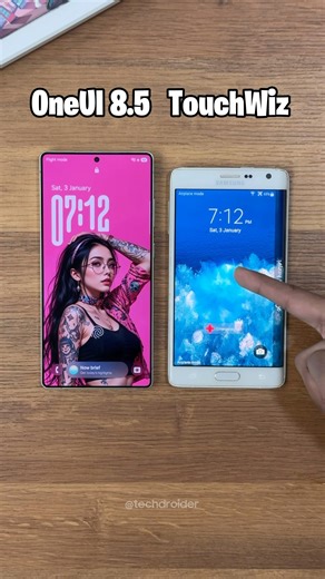 Samsung OneUI 8.5 vs TouchWiz - It’s BEAUTIFUL! | TechDroider