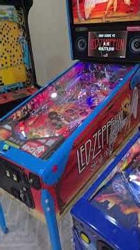 Led Zeppelin Limited Edition Pinball - Online Arcade Liquidation Auction @ BidderBros.com 2/26/26 TX