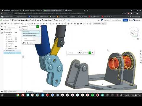 Onshape - Creating Explicit Mate Connectors
