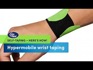 How to Tape a Hypermobile Wrist Kinesiology Taping Tutorial
