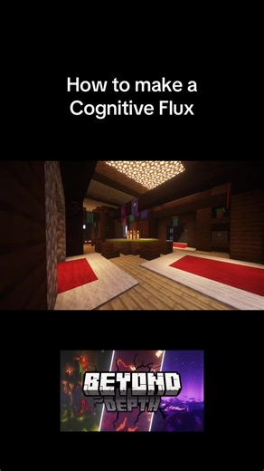 How to craft a Cognitive Flux in Beyond Depth #minecraft #dc #beyonddepth #crafting