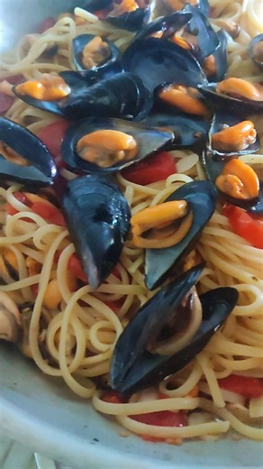 Italian-style mussels 😛🫣😋
