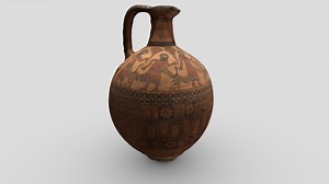 Ancient Vase 1 - 3D model by olkaad
