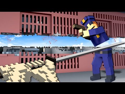 I CUT A PRISON IN HALF TO ESCAPE! (Teardown)