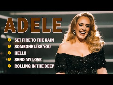 Adele - Best Songs with Lyrics - Top Trending Songs Of Adele #new