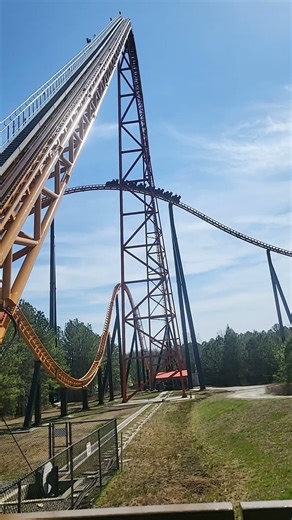 World's Most Intense Coaster | Pantherian // Intimidator 305 #rollercoaster #sixflags #kingsdominion
