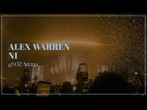 Alex Warren N1 @ the O2 arena