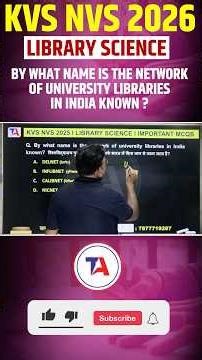 KVS NVS LIBRARIAN / Bt what name is the network of university libraries in India known ?