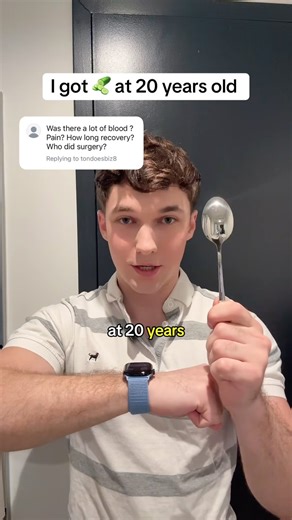 Art Bezrukavenko on Instagram: "answering important questions about my circumcision at 20 years old. #circumcision #storytime"