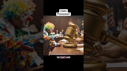 Claim Preclusion Explained: Why You Can t Sue Twice ⚖️📚 | Lana - Do, MBA, M.Econ, CPC