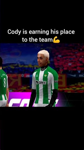 CODY CAREER MODE #10 | DEBUT GOAL for Real Betis! 🤯🔥 | PES PPSSPP#shortvideo