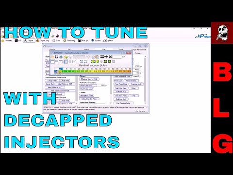 HOW TO TUNE DECAPPED INJECTORS IN HP TUNERS (Gen III PCMs)