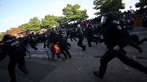 G-20 summit protesters clash with police