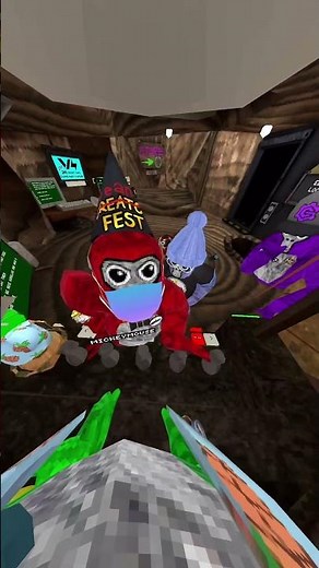 Trolling With AAC In Gorilla Tag! #gorillatag #vr #gtcs #gtag #gorillatagvr #shorts ‪@_GorillaTagVR‬