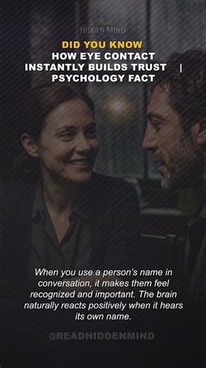 Why Using Someone’s Name Makes Them Like You More 🧠 | Psychology Fact