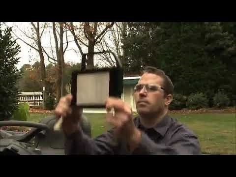 How to Change the Air Filter on a Husqvarna Lawn Tractor