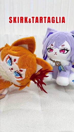 Skirk & Tartaglia: Genshin Impact Plushies Unveiled