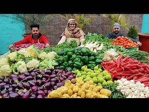 VEG!!! DIWANI HANDI RECIPE By Granny | Sabz Diwani Handi | Veg Handi Recipe | Village Cooking