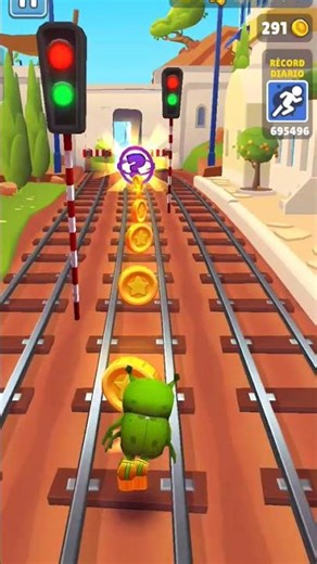 Subway surfers : No shoes Challenge "Manday Game play#subwaysurfersgameplay