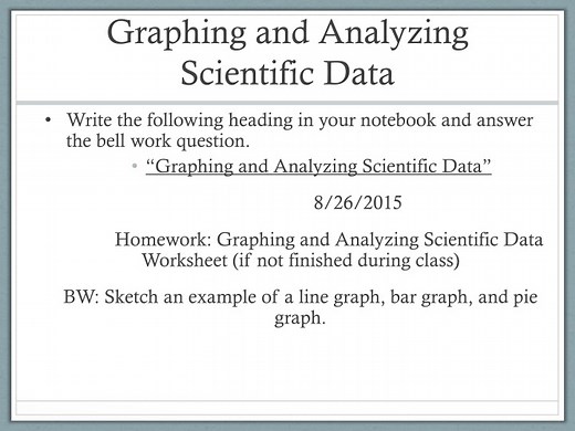 PPT - Graphing and Analyzing Scientific Data PowerPoint Presentation, free download - ID:193059