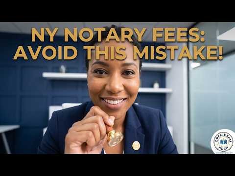 NY Notary Fees Explained (2026) | Pass the New York Notary Exam