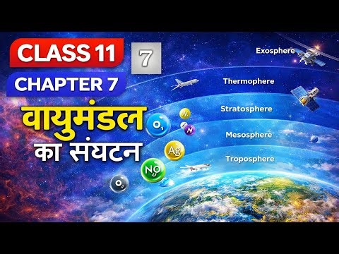 Class 11 Geography Ch 7 –वायुमंडल का संघटन तथा संरचना (Composition and structure of the atmosphere)