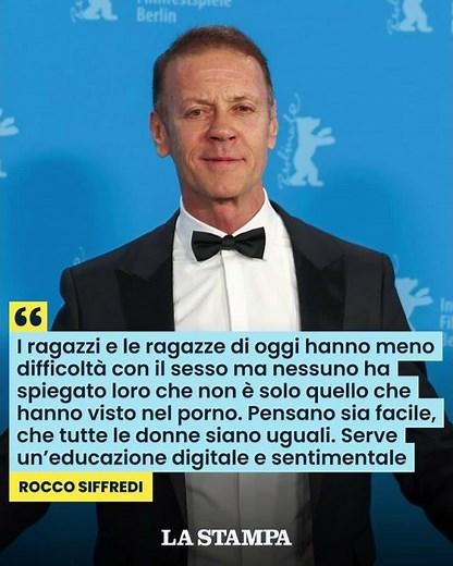 Rocco SIFFREDI: “Vorrei essere diretto da Matteo Garrone e tra gli attori stimo Michele Morrone”