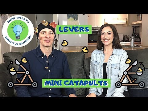 Popsicle Stick Catapults - Simple Machines │Educational Video for Children