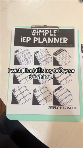 Essential IEP Planner for New Teachers