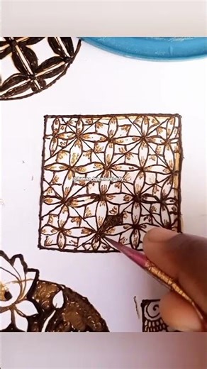 new box design for beginners 🌿 #shortsviral #youtubeshorts #viral #shorts #henna #trendingshorts