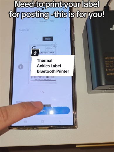Affordable Bluetooth Label Printer for Creative Projects