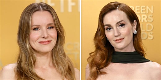 Leighton Meester and Kristen Bell Had an Unexpected 'Gossip Girl' Reunion at the 2025 SAG Awards