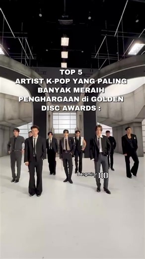 TOP 5 Artis K-Pop Paling Banyak Penghargaan di Golden Disc Awards