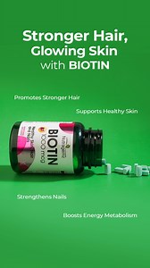 96K views · 59 reactions | Hair breaking? Skin looking tired? Nails getting weaker? Biotin is your all-in-one fix for stronger hair, healthier skin and tougher nails! Try it today! Shop now at pk.herbion.com/collections/nutragemz  Visit our flagship store at LuckyOne Mall, Shop No. LG-30, Lower Ground Floor | Herbion Naturals | Facebook