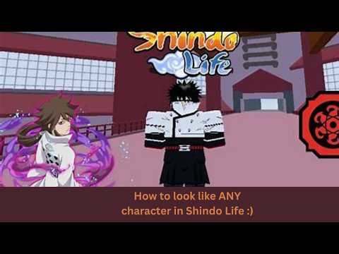How to Look like ANY character in Shindo Life tutorial