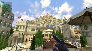 香蕉网cs起源爆破图版块下载次数最多的地图之一，制作于19年前的cs起源爆破图--de_wanda