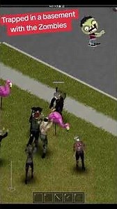 Traps in the basement with a bunch of zombies in project zomboid #projectzomboid #zombiegames