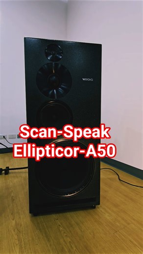 Scan-Speak Ellipticor-A50: High-End with an Italian Twist! 🇮🇹🔊 #audiophile #hifi #hifiaudio #highend
